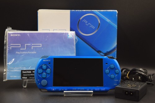 Sony psp 3000 vibrant blue - psp,