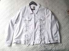 tredy Jeans Jacke Sweateinsatz