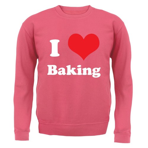 Love baking hoodie - love,