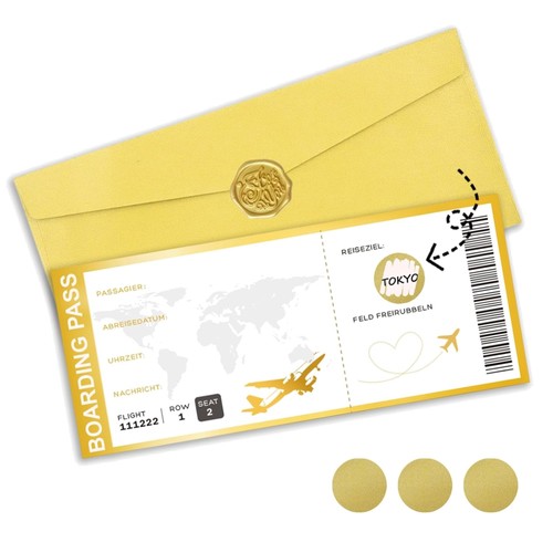 Reisegutschein flugticket - reisegutschein,