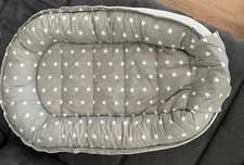 Medi-Partners Kuschelnest / Babynestchen 100 × 60 × 15 cm – Grau
