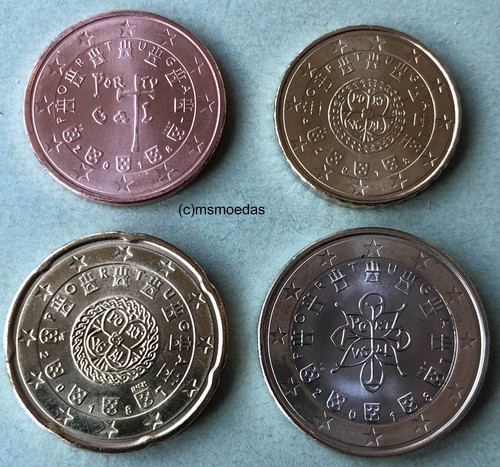 Portugal euromünzen 2018 - 4,