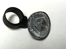 Cateye Fahrrad Reflektor Frontstrahler transparent rund 25,4 mm RR-165 (A020-279