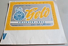 Altes Etikett Bier-Etikett