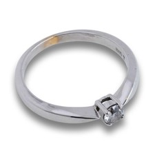 Solitär Brillant Ring 585