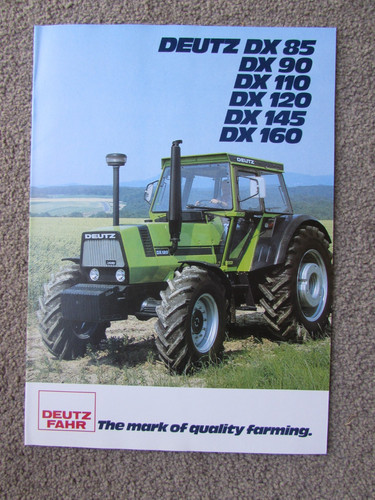 Deutz fahr traktor prospekt - @deutz,