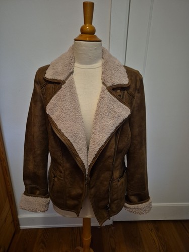 Damen kunstlederjacke 40 - damen,