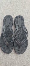  ILSE JACOBSEN,FLIP FLOPS, Schwarz,BRANDNEU Damen,Gr. 40,