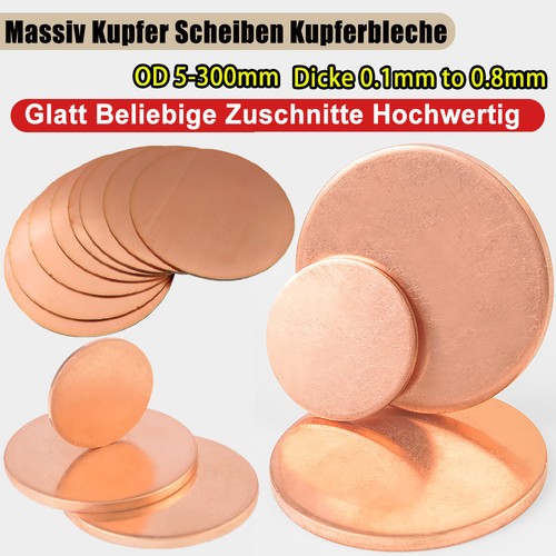 Massiv kupfer scheiben - massiv,