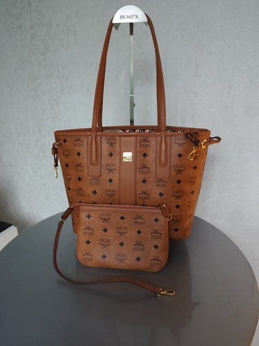 Original mcm shopper - original, tasche