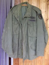 US Field Coat Jacket M 65, Vietnam Era,1st Cavalry Division,Fishtail Parka,Shell