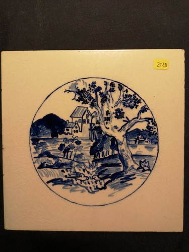 Alte fliese kachel - delft,