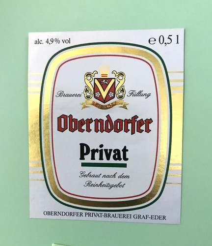 Altes bieretikett beer label - bieretikett,