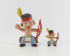 Klein Adlerauge === Walt Disney 2 x Figur Magnum + kl Heimo