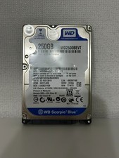 Western Digital Scorpio Blue 250GB,Intern,5400RPM, 6,35 cm (2,5 Zoll) WD2500BEVT