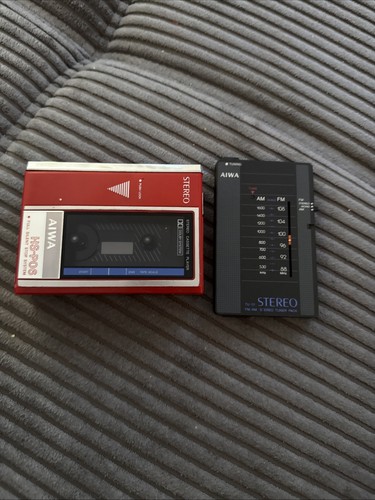 Aiwa radio und walkman - radio,