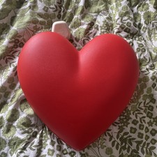 Ikea Smila Hjarta rot Herzform Nachttischlampe Kinderzimmer Leuchte rot