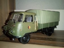 IXO IST DDR Robur LO NVA Mannschaftswagen Gerätewagen Plane/Pritsche 1:43 Atlas