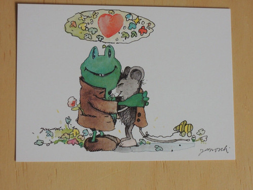 Postkarten janosch liebe - janosch,