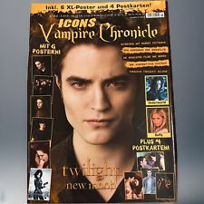 TWILIGHT  / Icon Vampire Chronicle Zeitschrift / Poster ❤️ 01/2010