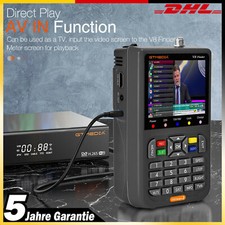 PROFI Sat Finder GTMEDIA V8 Satelliten Messgerät SATFINDER DVB-S/S2/S2X,3.5"LCD