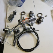 Lot Vintage Fahrradteile z. Teil Sachs Huret