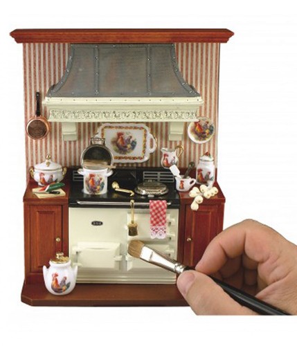 Puppenhaus creme aga wand - puppenhaus,