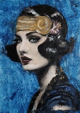 Portrait Frau - Moderne Kunst