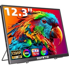 Hgfrtee 12,3" Portable Monitor