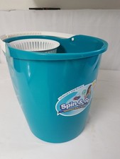 Spin & Go Touchless, Mopp Wringer-Set, Eimer, Wischer, Ersatzmopp, gebraucht.