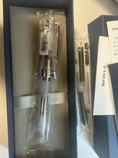 Sailor 14k Gold Feder Füller Transparent 1075 Z Feder Zoom Nib Wie Naginata Nmf