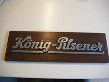 König Pilsener Werbeschild