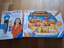 Tiptoi Stift + Das Geheimnis der Zahleninsel vollständig Lernspielzeug Piraten