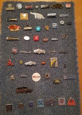 50 Autoanstecknadeln - Mercedes, BMW, Rover, VW etc.
