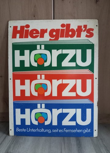 Orginal altes werbeschild - orginal,