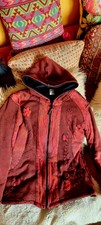 Boho Kapuzen Sweatjacke Gr. XL
