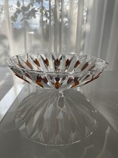 Vintage Kristallglas Schale 20