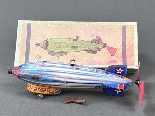 Zeppelin blechspielzeug - zeppelin, "blechspielzeug"