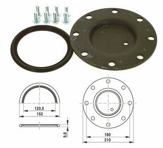 Buderus handlochdeckel d210 - buderus,