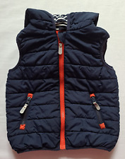 Topomini Baby Jungen  Steppweste Gr.86 Polyester 100% gefüttert wattiert d.blau