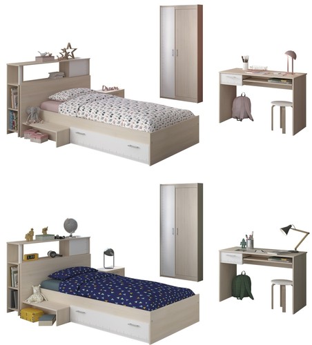 Jugendzimmer teilig parisot - jugendzimmer, 5-teilig
