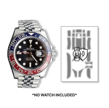 Uhrenschutzfolie für Rolex GMT-Master 2 Jubilee 116710BLNR / 126710BLNR uvm.