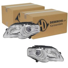 2x DIEDERICHS HALOGEN H7 SCHEINWERFER LINKS+RECHTS passend für VW PASSAT 3C B6