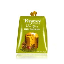 Vergani Panettone Schokolade und Birne Kuchenspezialität Weihnachten 100g