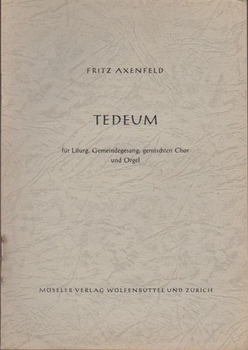 Tedeum für liturg - für,