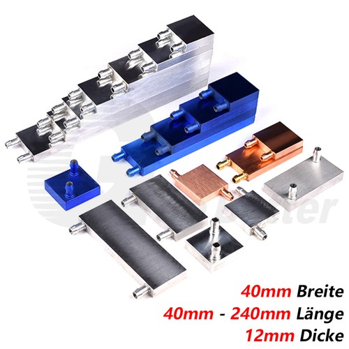Aluminium wasserkühlung block - aluminium,