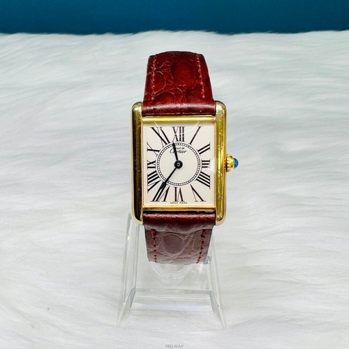 Cartier must tank vergoldete - must,