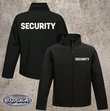 Security Softshell Jacke Sicherheit Wachdienst Sicherheitsdienst Reflex S-3XL