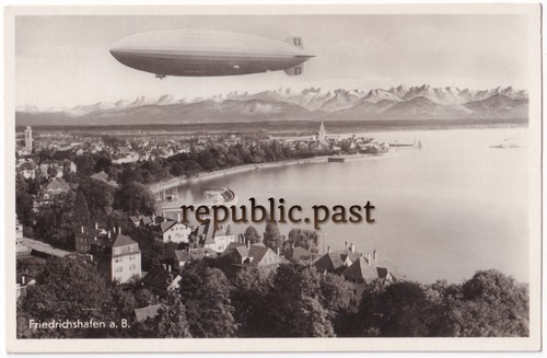 Postkarte luftschiff - ak,