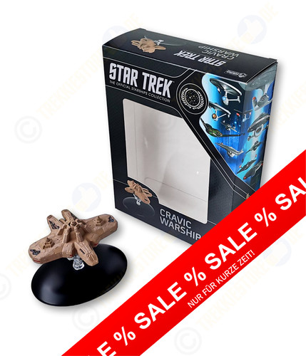 Cravic warship eaglemoss star - eaglemoss,